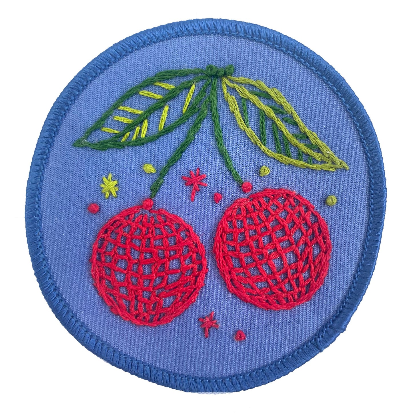 DIY Embroidery Patch Kit-Red Fruits Pack - PREORDER!