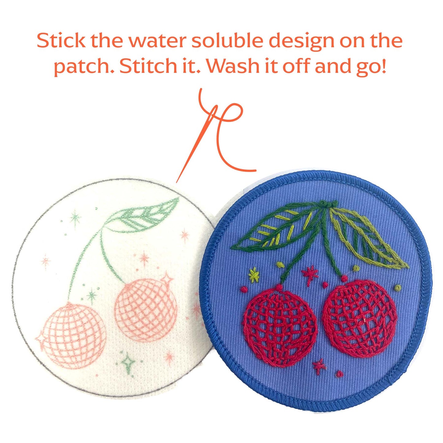 DIY Embroidery Patch Kit-Floral Pack - PREORDER!