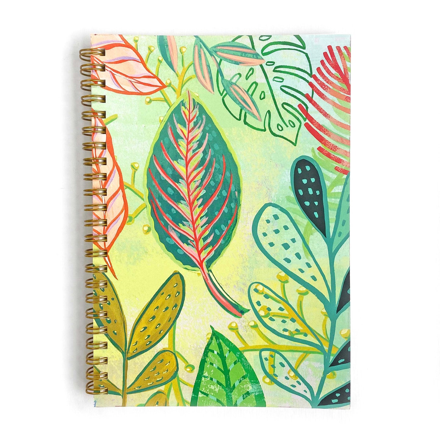 Wild Plants-5.5”x8”- Big Ideas Spiral Bound Notebook-Wholesale