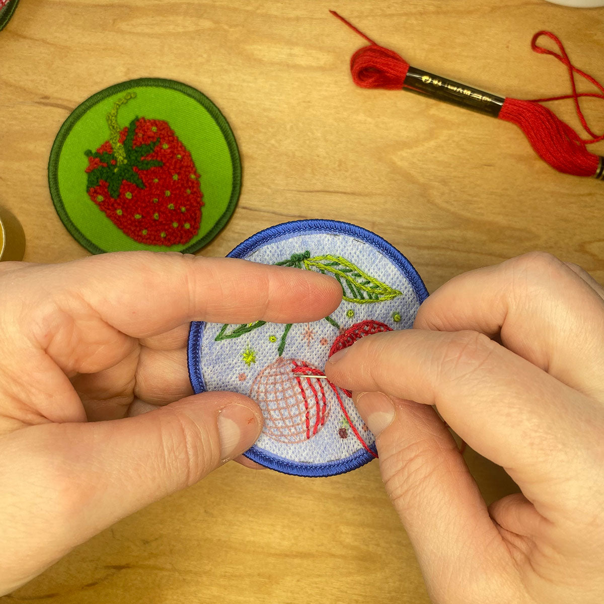 DIY Embroidery Patch Kit-Floral Pack - PREORDER!