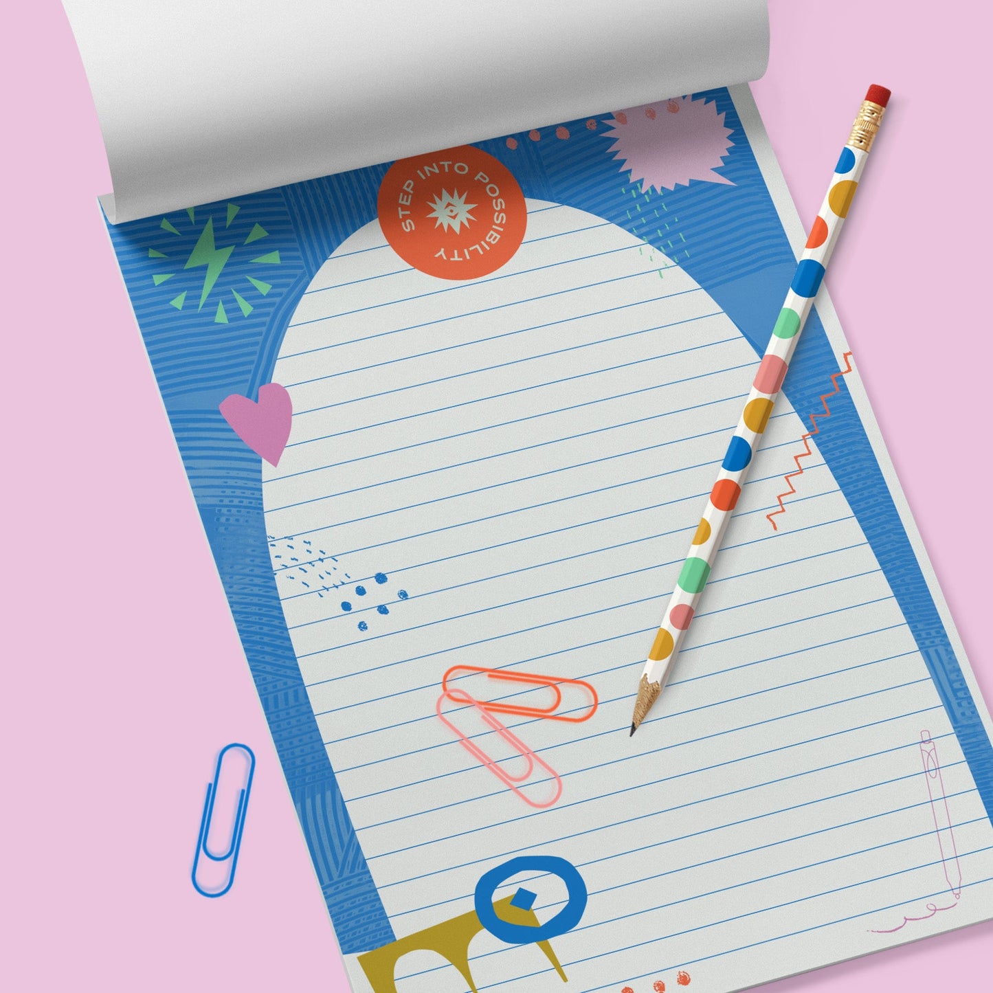 Step into Possibility 5"x7" Notepad-Wholesale