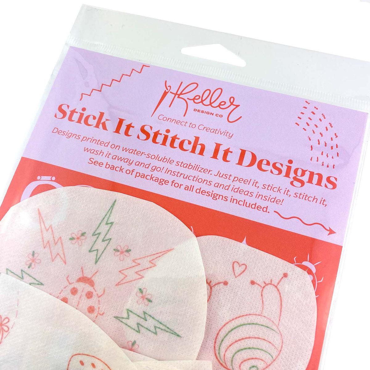 Stick it Stitch It Strawberry Patch Embroidery Kit