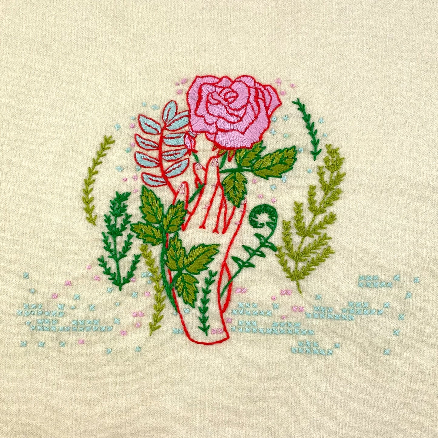 Hello From Rose City Embroidery Kit-Wholesale
