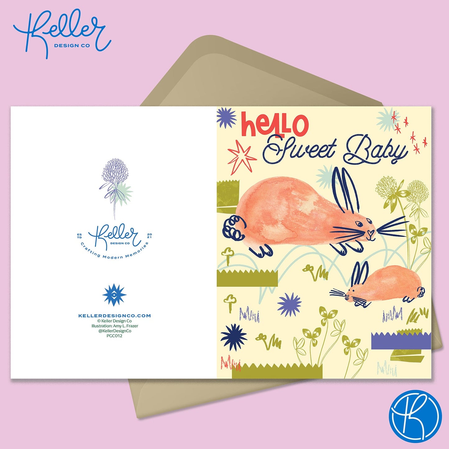 Hello Sweet Baby Greeting Card-Wholesale