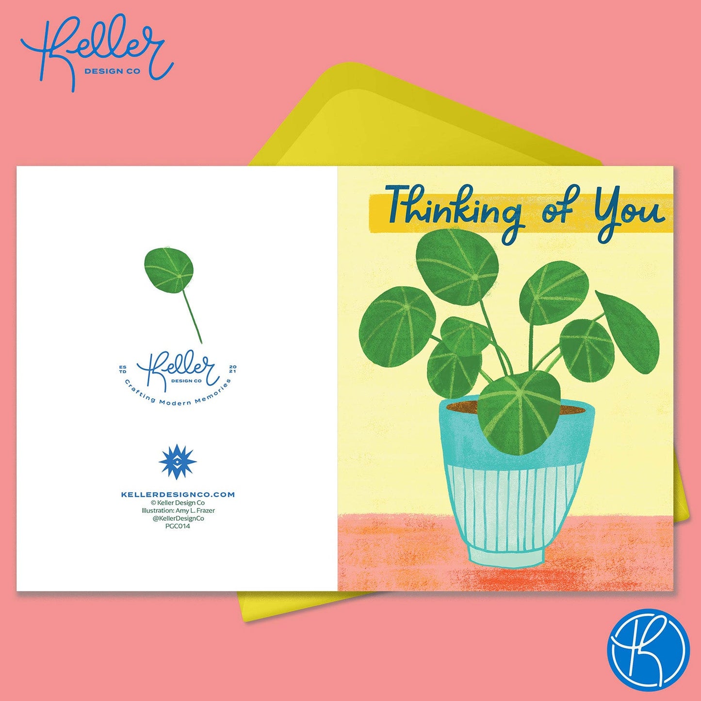 Thinking of You Greeting Card-Wholesale